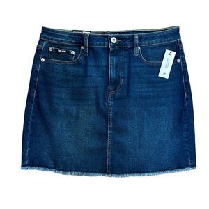 NEW DKNY MIDI Jean Skirt
